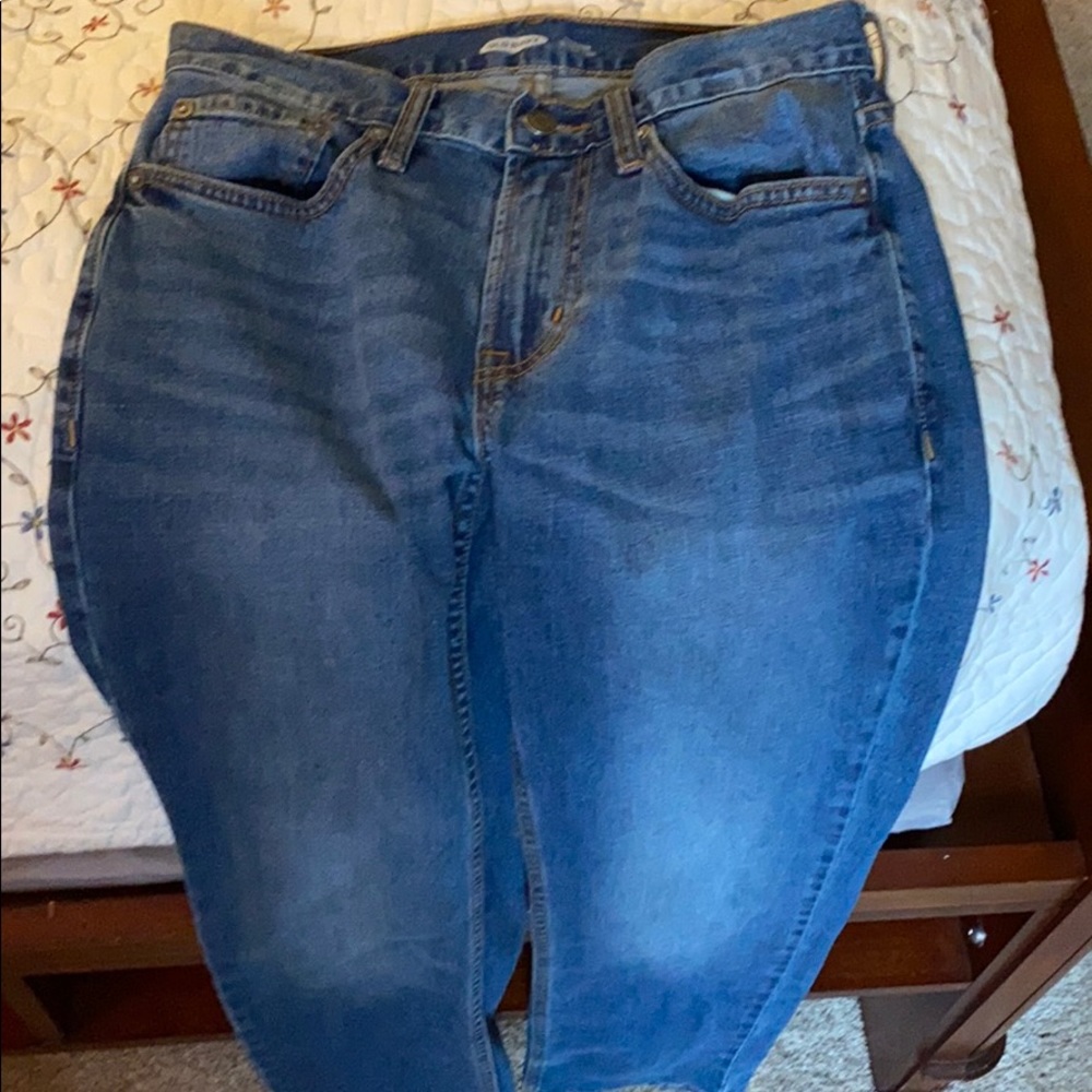 Men’s straight jeans, size 28 x 30